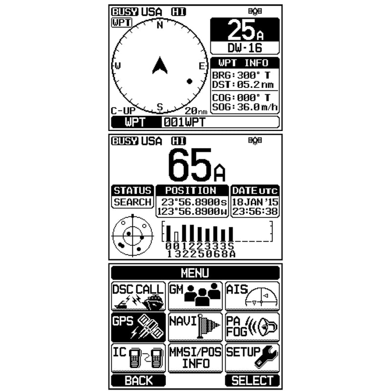 Standard Horizon Quantum GX6000 25W Commercial Grade Fixed Mount VHF w/NMEA 2000, Integrated AIS receiver,  Speaker Mic [GX6000] - Mealey Marine