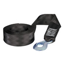 Fulton 2" x 12' Winch Strap w/Hook - 1,800lbs Max Load [501208] - Mealey Marine