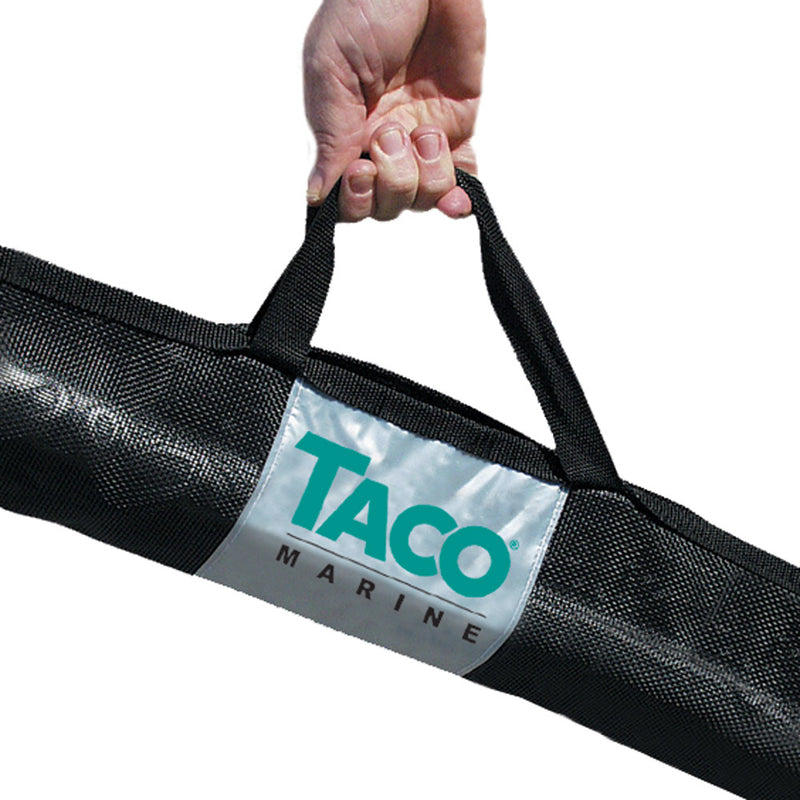 TACO Outrigger Black Mesh Carry Bag - 72" x 12" [COK-0024] - Mealey Marine