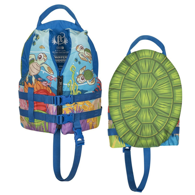 Full Throttle Water Buddies Vest - Child 30-50lbs - Turtle [104300-500-001-17] - Mealey Marine