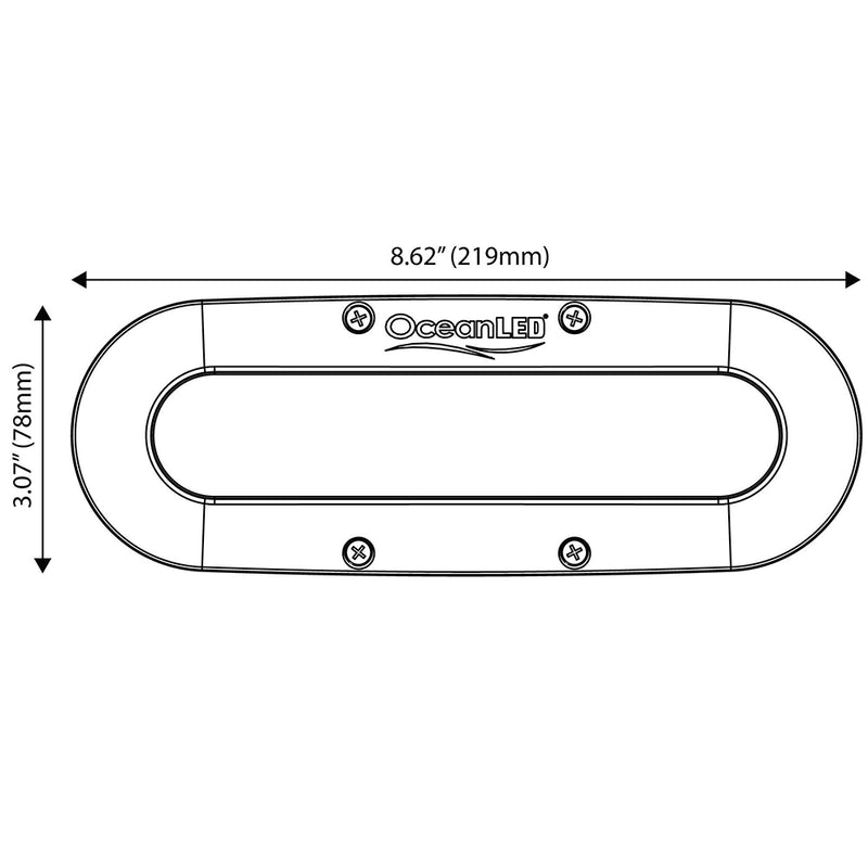 OceanLED X-Series X8 - Colours LEDs [012307C] - Mealey Marine