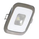 Lumitec Square Mirage Down Light - Spectrum RGBW Dimming - Polished Bezel [116117] - Mealey Marine