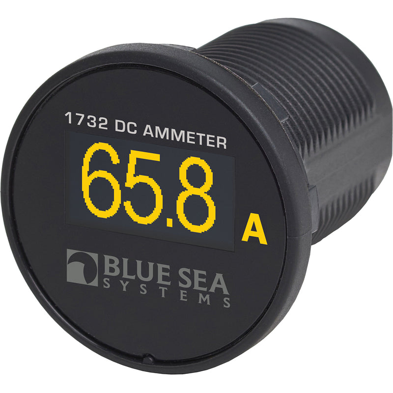 Blue Sea 1732 Mini OLED Ammeter [1732] - Mealey Marine