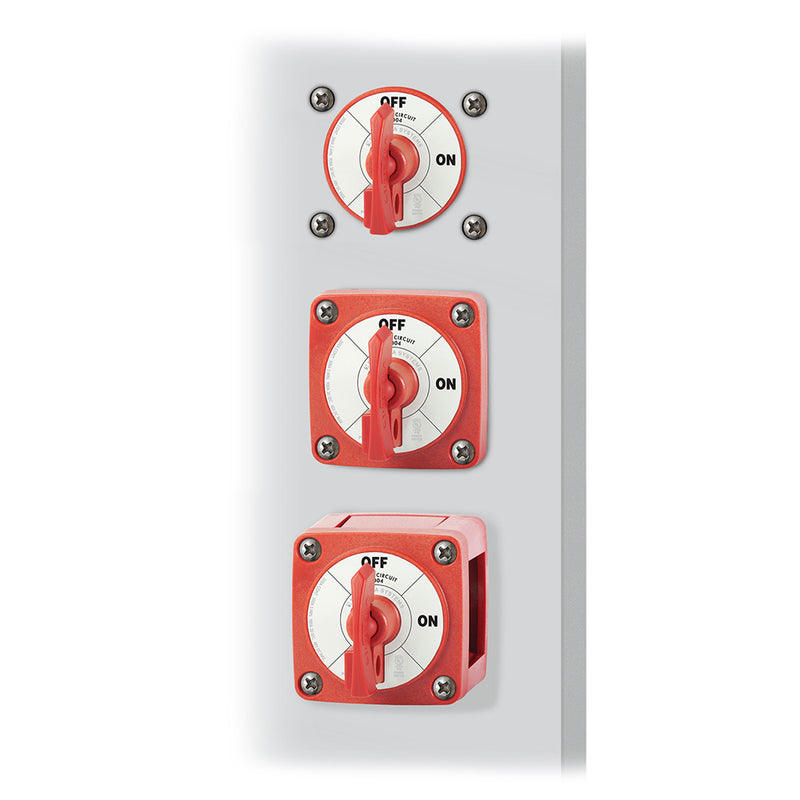 Blue Sea 6004 Single Circuit ON-OFF w/Locking Key - Red [6004] - Mealey Marine