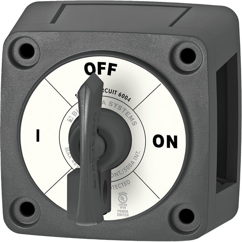 Blue Sea 6004200 Single Circuit ON-OFF w/Locking Key - Black [6004200] - Mealey Marine