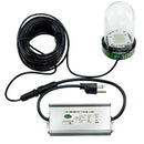 Hydro Glow SF100G 100W/120VVAC Underwater Dock Light - Green Anchored To Bottom [SF100G] - Mealey Marine