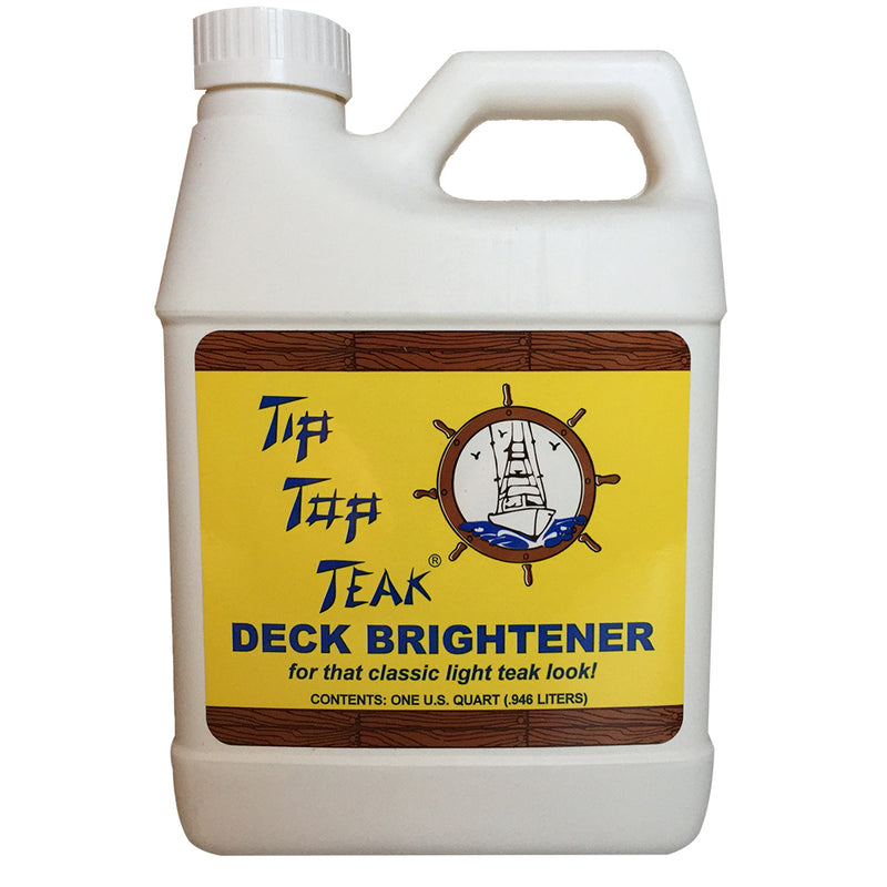 Tip Top Teak Deck Brightener - Quart [TB 3001] - Mealey Marine