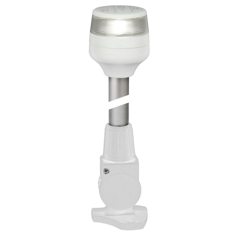 Hella Marine NaviLED 360 Compact All Round Lamp - 2nm - 12" Fold Down Base - White [980960311] - Mealey Marine