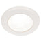 Hella Marine EuroLED 75 3" Round Screw Mount Down Light - White LED - White Plastic Rim - 12V [958110011] - Mealey Marine