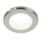 Hella Marine EuroLED 75 3" Round Screw Mount Down Light - White LED - Stainless Steel Rim - 12V [958110021] - Mealey Marine