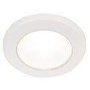 Hella Marine EuroLED 75 3" Round Screw Mount Down Light - White LED - White Plastic Rim - 24V [958110111] - Mealey Marine