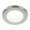 Hella Marine EuroLED 75 3" Round Screw Mount Down Light - White LED - Stainless Steel Rim - 24V [958110121] - Mealey Marine