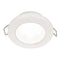 Hella Marine EuroLED 75 3" Round Spring Mount Down Light - White LED - White Plastic Rim - 12V [958110511] - Mealey Marine