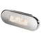 Hella Marine Surface Mount Oblong LED Courtesy Lamp - Warm White LED - Stainless Steel Bezel [980869401] - Mealey Marine