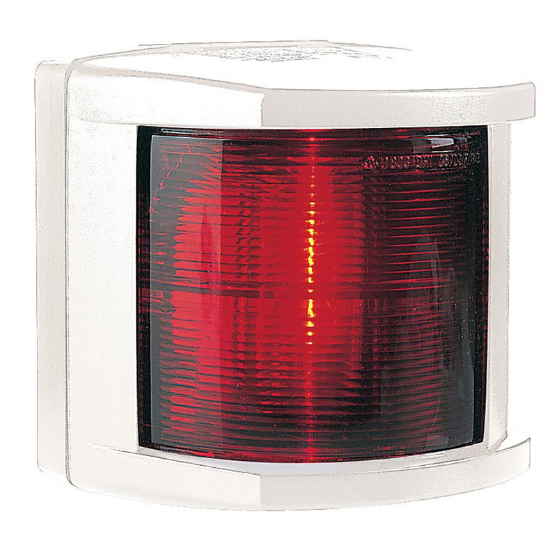 Hella Marine Port Navigation Light - Incandescent - 2nm - White Housing - 12V [002984385] - Mealey Marine