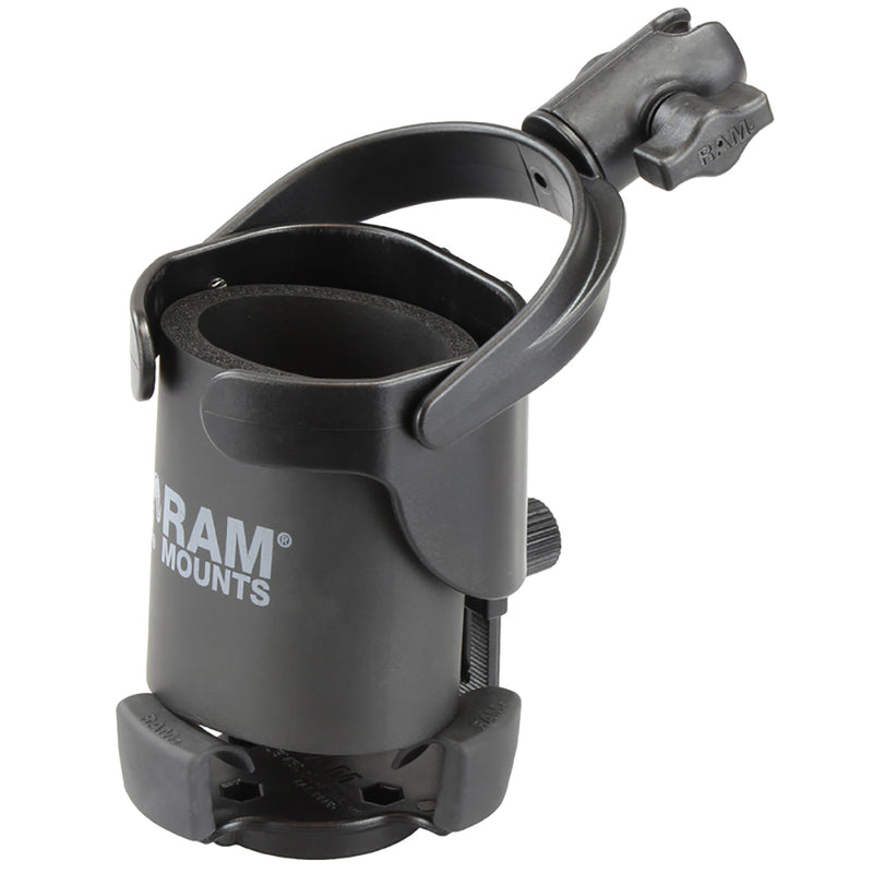 RAM Mount Level Cup XL w/Single Socket for B Size 1" Ball [RAP-B-417-200-1U] - Mealey Marine