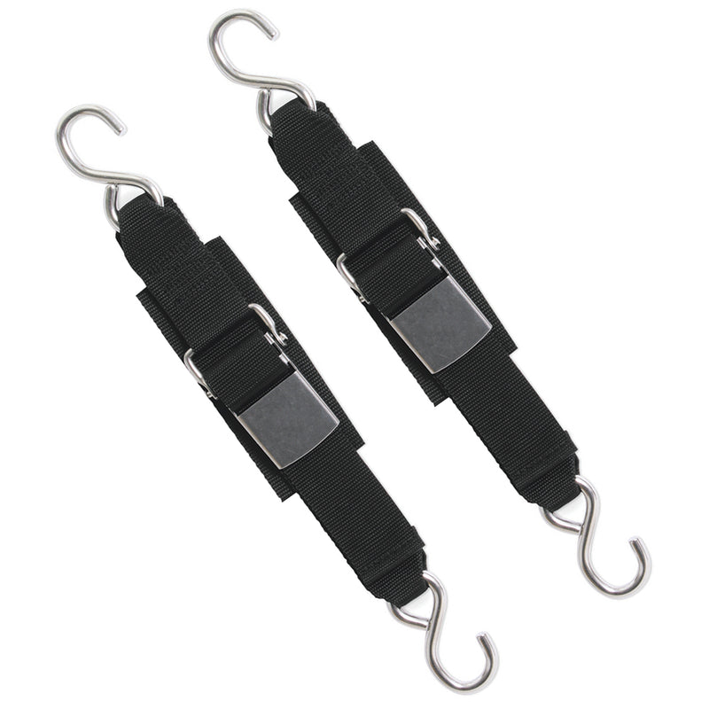 BoatBuckle Stainless Steel Kwik-Lok Transom Tie-Downs [F12066] - Mealey Marine