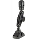 Scotty 152 Ball Mounting System w/Gear-Head Adapter, Post  Combination Side/Deck Mount [0152] - Mealey Marine