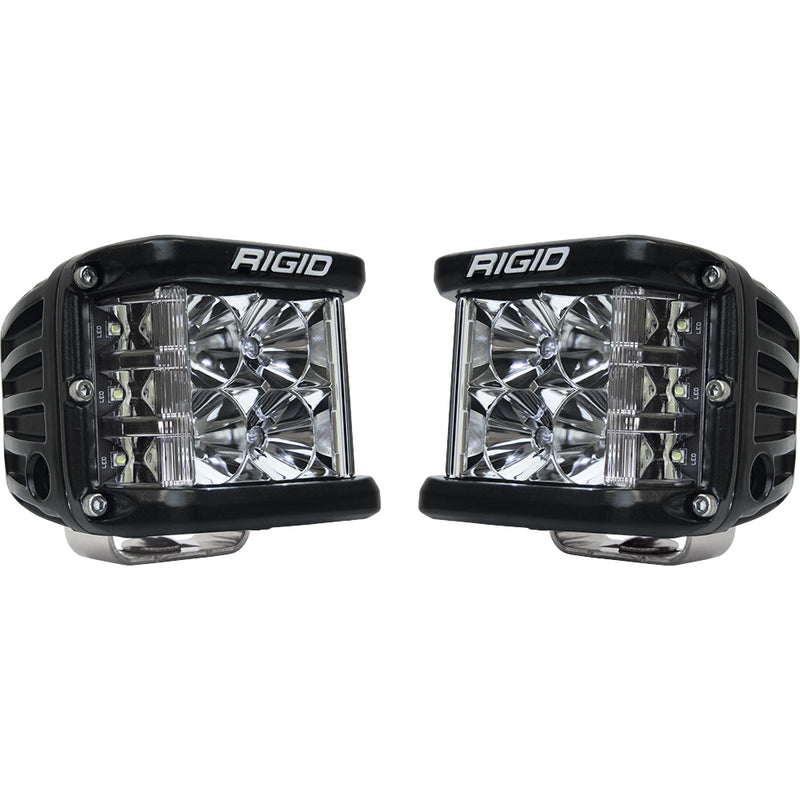 RIGID Industries D-SS Series PRO Flood LED Surface Mount - Pair - Black [262113] - Mealey Marine