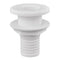 Attwood Plastic Thru-Hull Fitting - 1-1/2" - White [3875-3] - Mealey Marine