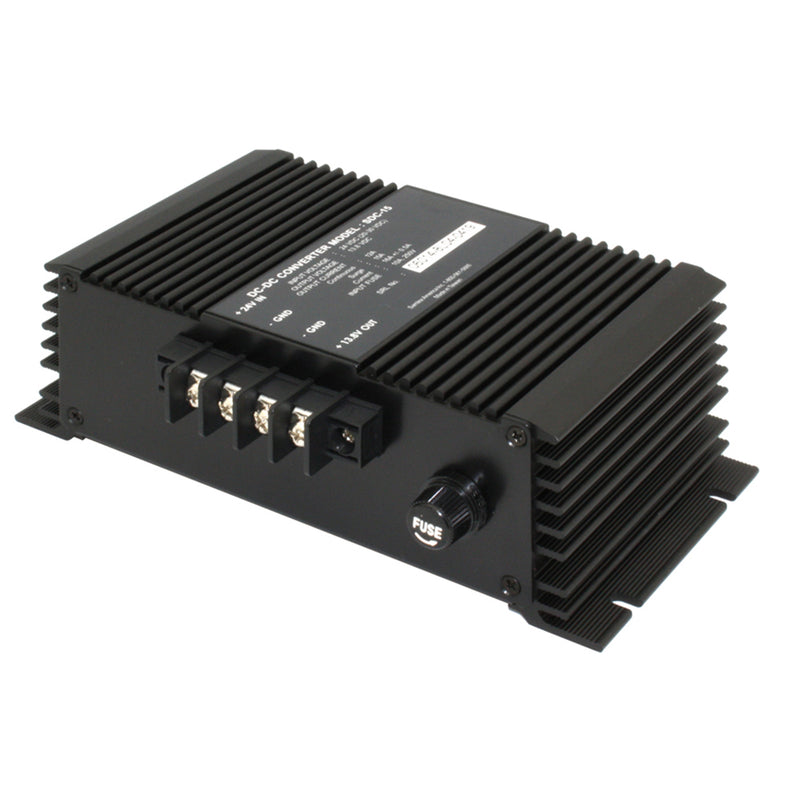 Samlex 12A Non-Isolated Step-Down 24VDC-12VDC Converter - Heavy Duty Applications [SDC-15] - Mealey Marine