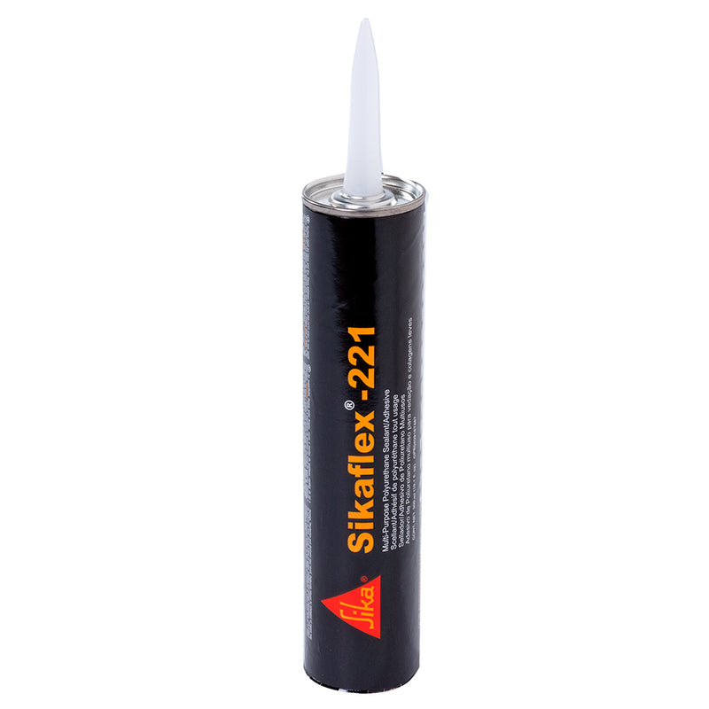 Sika Sikaflex 221 Multi-Purpose Polyurethane Sealant/Adhesive - 10.3oz(300ml) Cartridge - Aluminum Gray [90892] - Mealey Marine