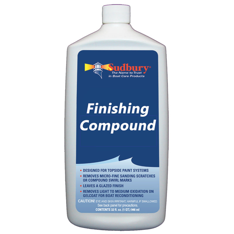 Sudbury Finishing Compound - 32oz Liquid [446] - Mealey Marine