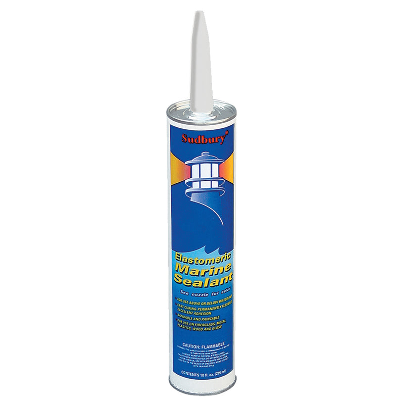 Sudbury Elastomeric Marine Sealant - 10oz Cartridge - Clear [301] - Mealey Marine