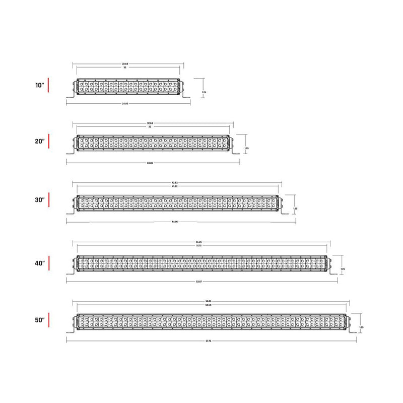 RIGID Industries RDS-Series PRO 40" - Spot LED - White [874213] - Mealey Marine