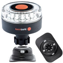 Navisafe Navilight 360 2NM w/Navibolt Base  RIB Mount - Black [042KIT2] - Mealey Marine