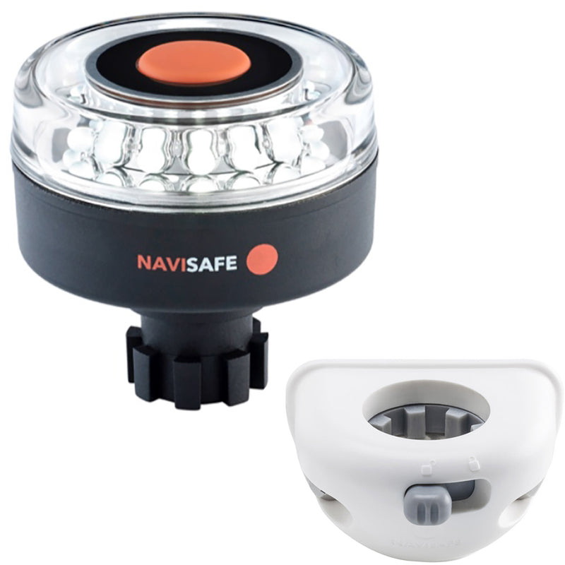 Navisafe Navilight 360 2NM w/Navibolt Base  Vertical Mount - White [042KIT6] - Mealey Marine