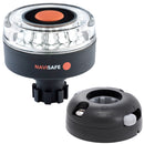 Navisafe Navilight 360 2NM w/Navibolt Base  Horizontal Mount - Black [042KIT7] - Mealey Marine