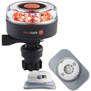 Navisafe Navilight All RED 360 2NM w/Navimount Base  RIB Mount - White [045KIT4] - Mealey Marine