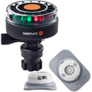 Navisafe Navilight 2NM Tricolor w/Navimount Base  RIB Mount - White [340KIT4] - Mealey Marine