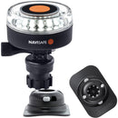 Navisafe Navilight 360 2NM White w/Navimount Base  RIB Mount - Black [040KIT2] - Mealey Marine