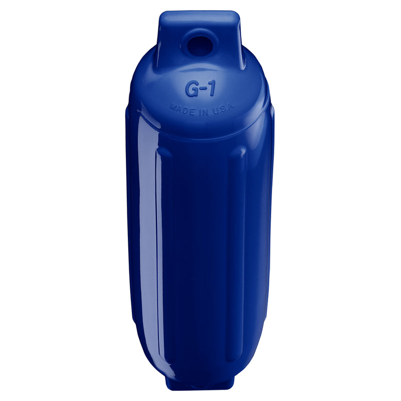 Polyform G-1 Twin Eye Fender 3.5" x 12.8" - Cobalt Blue [G-1-COBALT BLUE] - Mealey Marine