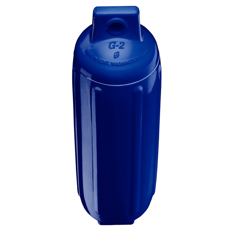 Polyform G-2 Twin Eye Fender 4.5" x 15.5" - Cobalt Blue [G-2-COBALT BLUE] - Mealey Marine