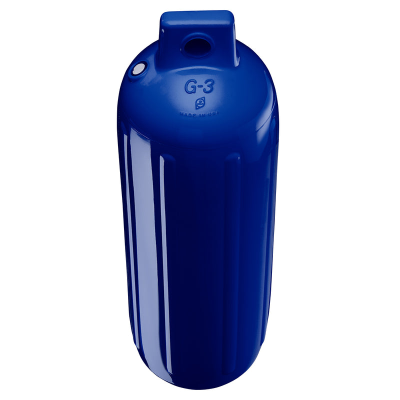 Polyform G-3 Twin Eye Fender 5.5" x 19" - Cobalt Blue [G-3 COBALT BLUEWO] - Mealey Marine