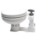 Johnson Pump AquaT Manual Marine Toilet - Super Compact [80-47625-01] - Mealey Marine