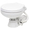 Johnson Pump AquaT Electric Marine Toilet - Super Compact - 12V [80-47626-01] - Mealey Marine