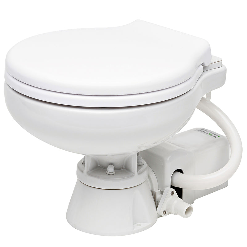 Johnson Pump AquaT Electric Marine Toilet - Super Compact - 12V [80-47626-01] - Mealey Marine