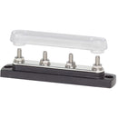 Blue Sea 2307 Common 150A BusBar - (4) 1/4"-20 Studs w/Cover [2307] - Mealey Marine