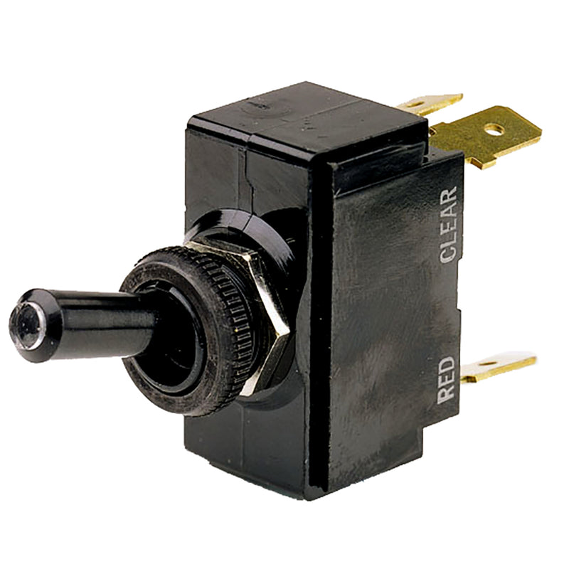 Cole Hersee Lighted Tip Toggle Switch SPDT On-Off-On 5 Blade [M-54111-02-BP] - Mealey Marine