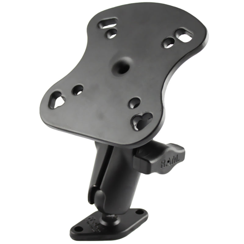 RAM Mount 1" Ball Marine Electronics Mount w/Diamond Base [RAM-B-107U-238] - Mealey Marine