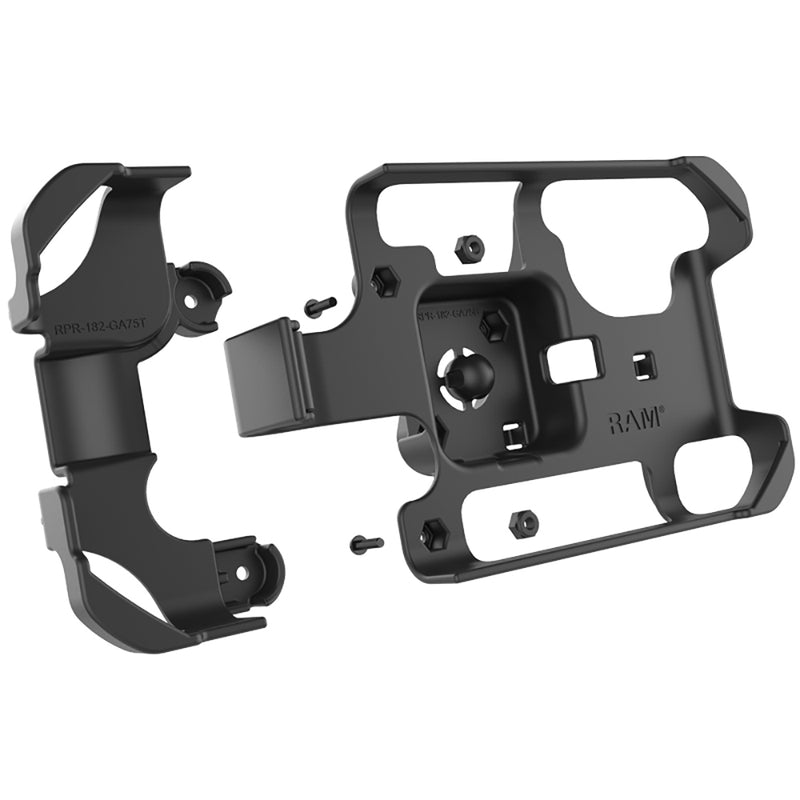 RAM Mount EZ-Rollr Locking Cradle for the Garmin Fleet 770, 780  790 [RAM-HOL-GA75LU] - Mealey Marine