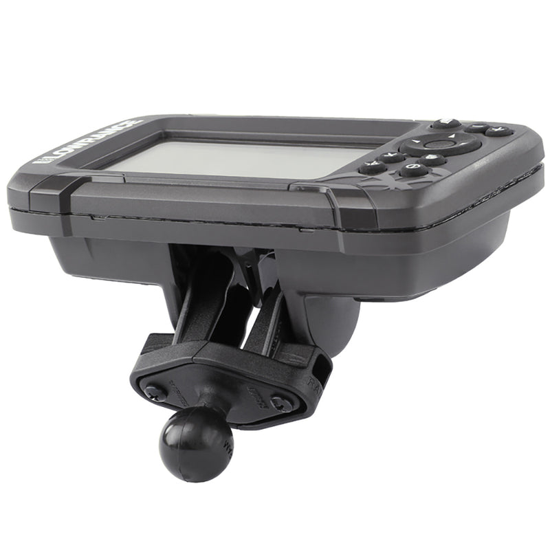 RAM Mount B Size 1" Fishfinder Mount for the Lowrance Hook2 Series [RAM-B-101-LO12] - Mealey Marine