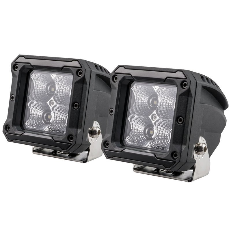 HEISE 4 LED Cube Light - Flood - 3" - 2 Pack [HE-HCL22PK] - Mealey Marine