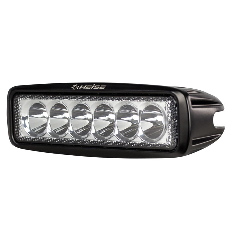 HEISE 6 LED Single Row Driving Light [HE-DL1] - Mealey Marine