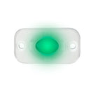 HEISE Marine Auxiliary Accent Lighting Pod - 1.5" x 3" - White/Green [HE-ML1G] - Mealey Marine