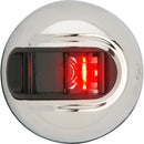 Attwood LightArmor Vertical Surface Mount Navigation Light - Port (red) - Stainless Steel - 2NM [NV3012SSR-7] - Mealey Marine